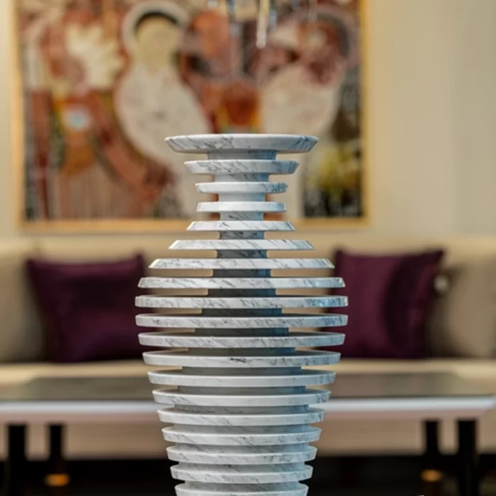 Evolution Decorative Vase- Shop Utopia Stone Evolution Decorative Vase